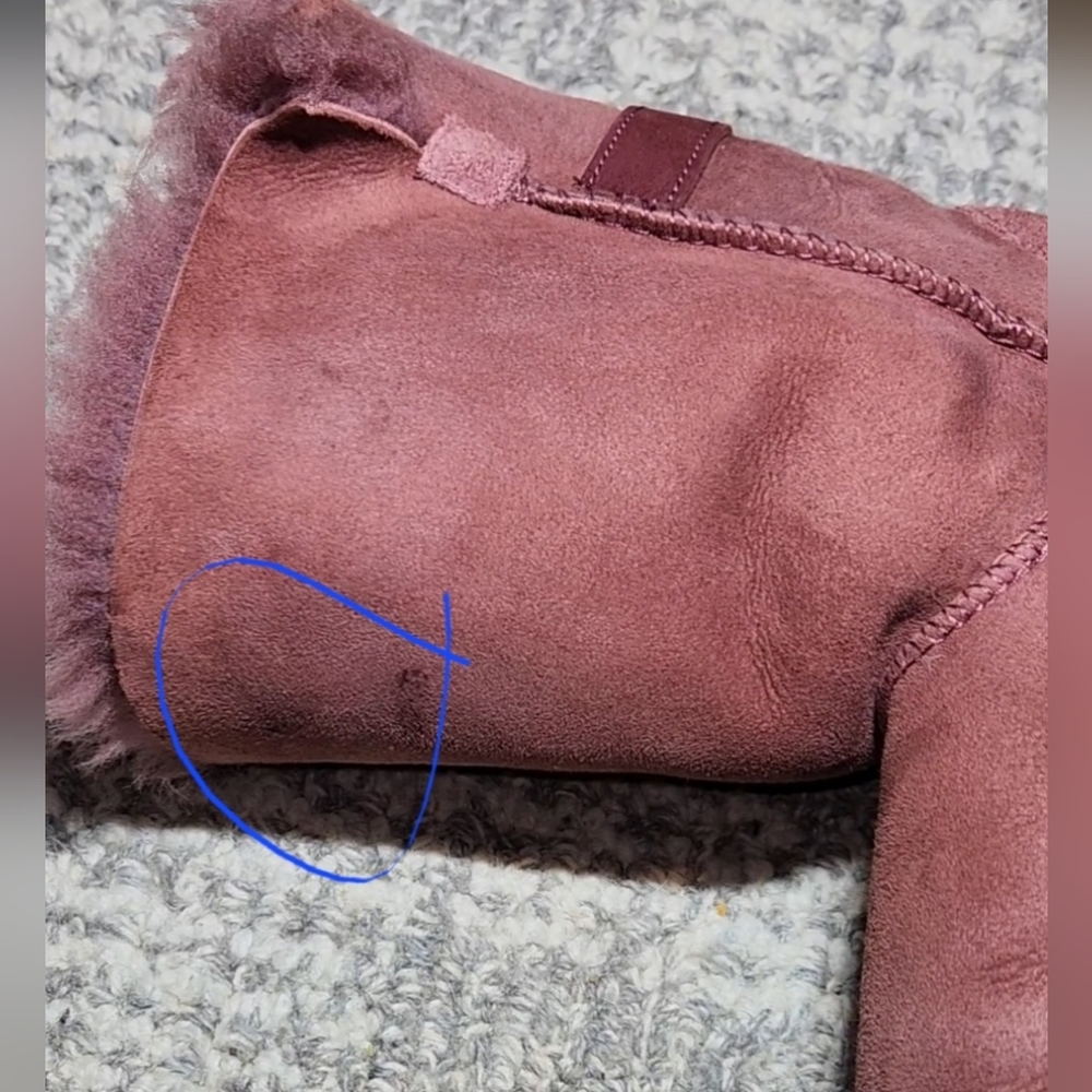 UGG Women's Winter Boots in Plum Suede - Picture 8 of 11